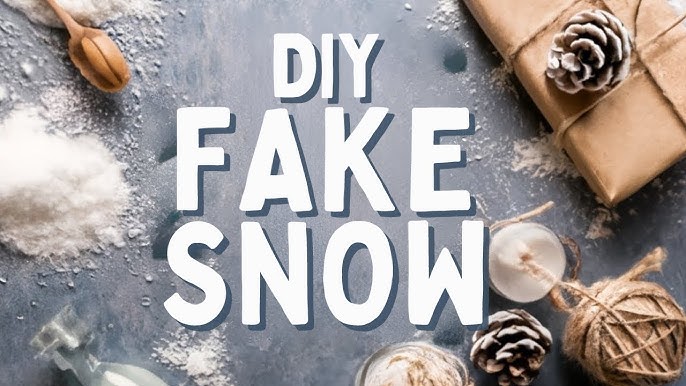 6 Craft Recipes to Make Fake Snow — Empress of Dirt