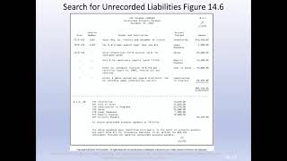 Chapter 14   Accounts Payable and Other Liabilities