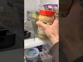peanut butter jar hack! 🥜 #peanutbutter #overnightoats