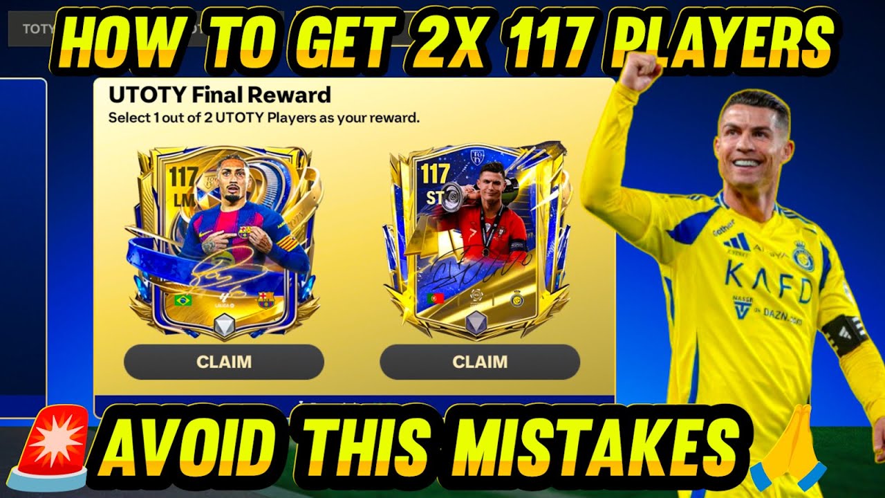 HOW TO GET FREE 117 OVR UTOTY PLAYERS || AVOID THIS MISTAKES NOW || FCMOBILE H2H GAMEPLAY