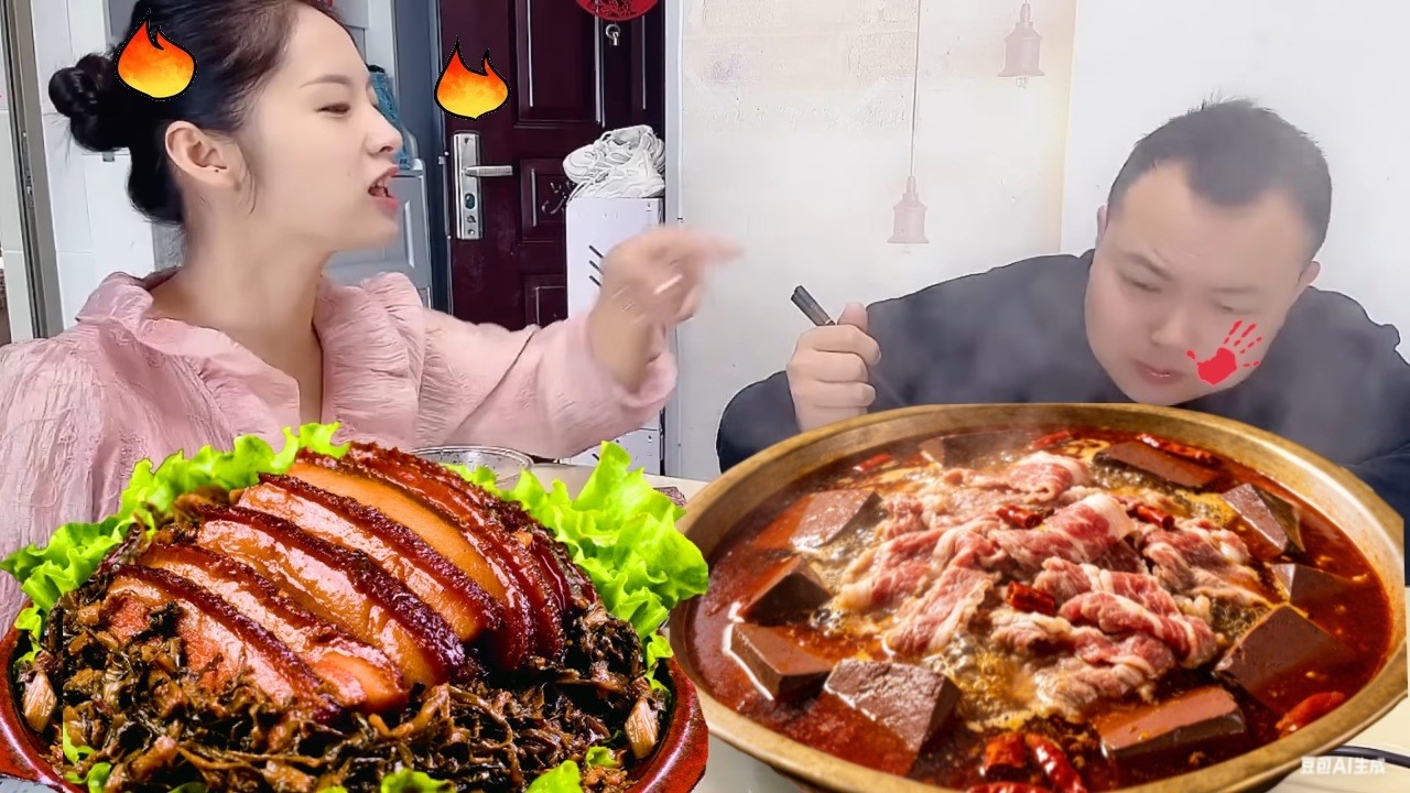 蠢老公天天好吃懒做什么都不敢还敢使唤我？老虎不发威当我是病猫啊？替天行道给这蠢老公一脚长长记性