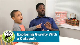 Exploring Gravity With a Catapult | Crafts for Kids | PBS KIDS for Parents