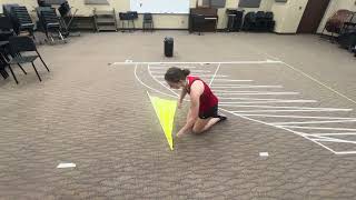 How to show fold a swing flag