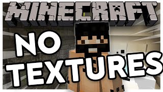 Beating Minecraft with NO TEXTURES