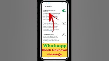 whatsapp স্প্যাম কল & মেসেজ বন্ধ করুন&Whatsapp Unknown Account Message  Block Automatically
