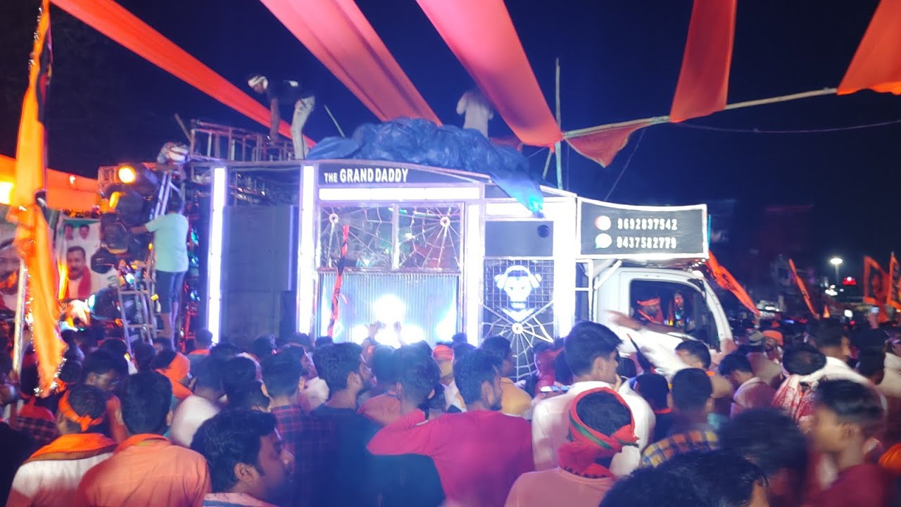 TANMAY VIBRATORS DJ AT- BHADRAK RAMA NAVAMI 🚩🚩 WITH DEEP BASS🎧🎧