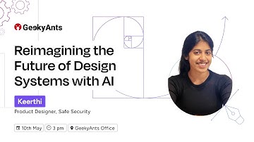 Reimagining Design Systems with AI: Practical Insights from Keerthi | AI X Human Creativity Meetup