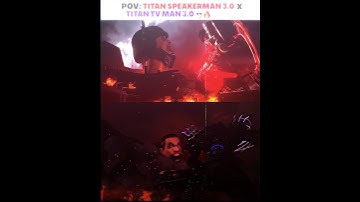 Titan Speakerman 3.0 X Titan TvMan 3.0 skull edit || Skibidi Toilet 80 #shorts #skibiditoilet #edit