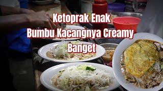 Ketoprak Ratu Kang Endut, Ketoprak enak dengan bumbu kacangnya yang creamy.