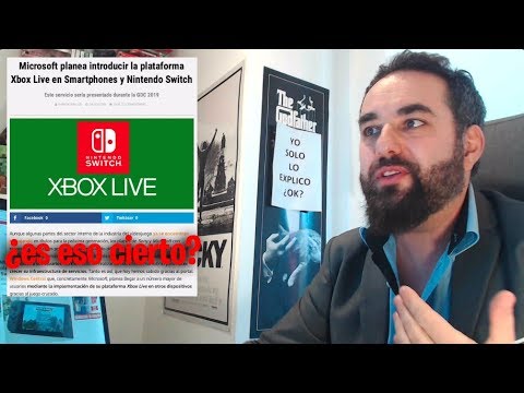 Vídeo: Microsoft Planea Xbox Live Para Nintendo Switch, Móvil