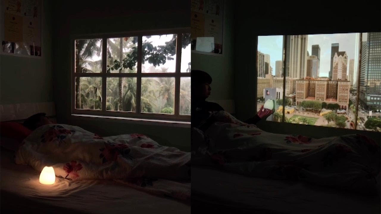 Man Creates Fake Windows Using A Projector YouTube