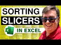 Excel - Sorting Slicers Using a Custom List in Excel - Episode 2069