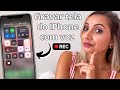 Como gravar tela do Iphone com ou sem voz - sem app