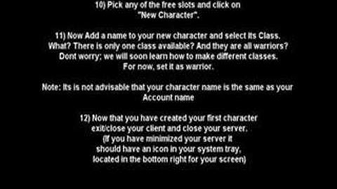 How to make your own MMORPG? Noob Guide!