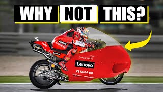 Why Don't MotoGP Bikes Have Torpedo Fairings? by Mike on Bikes 255,427 views 2 years ago 3 minutes, 29 seconds