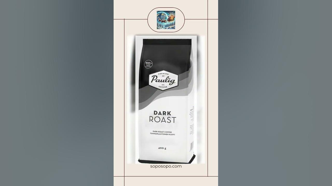 Paulig Dark Roast Coffee 400g - Filter Coffee Blend Paulig Dark Roast Coffee 400g - Filter Coffee Blend