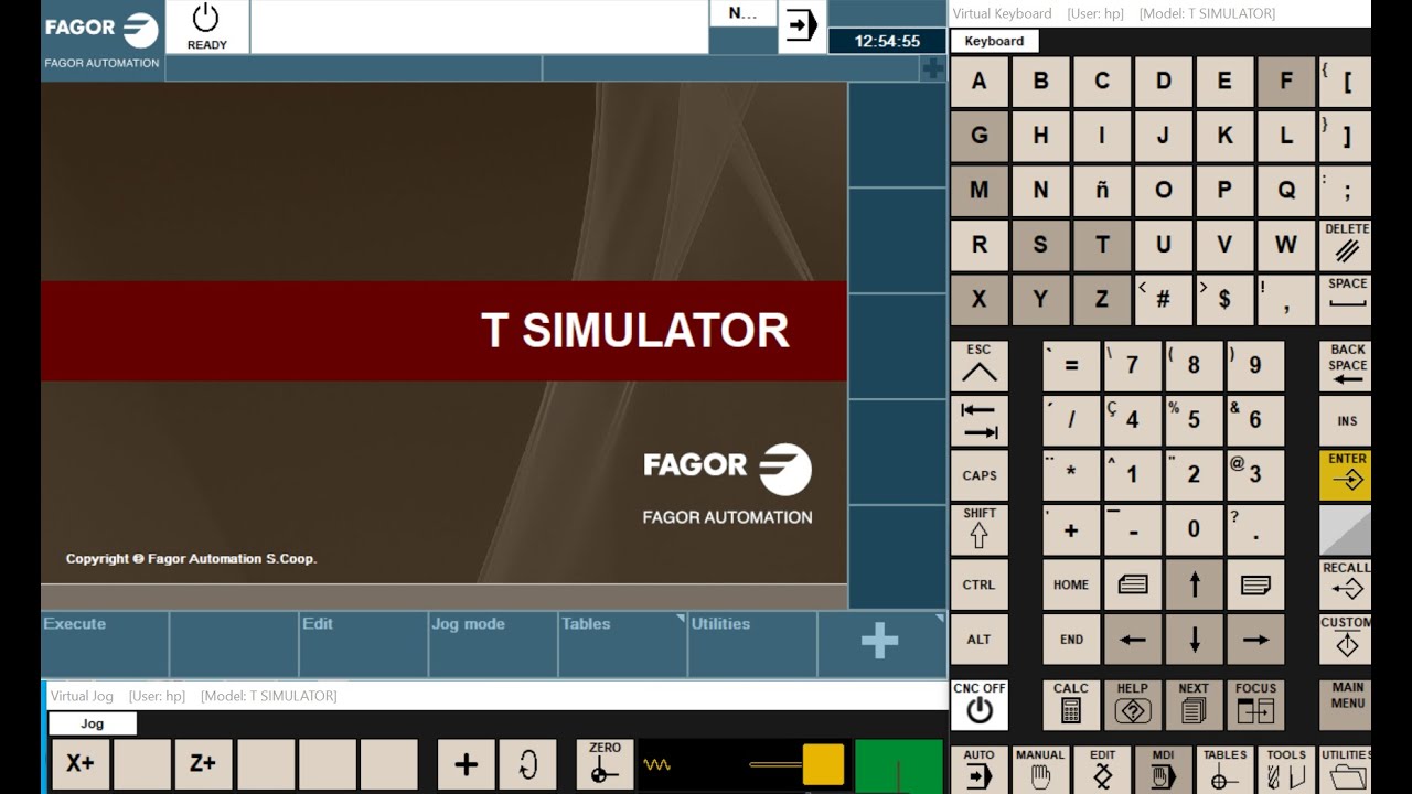 How to work MDI (Manual Data Input) Functions | Fagor cnc simulator ...