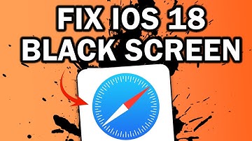 *QUICK FIX | SAFARI Black Screen On IOS 18 | HOW TO FIX SAFARAI SHOWING BLACK SCREEN ON IPHONE IOS18