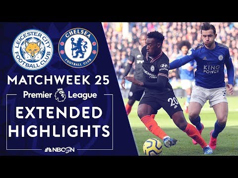 Leicester City v. Chelsea | PREMIER LEAGUE HIGHLIGHTS | 2/1/2020 | NBC Sports