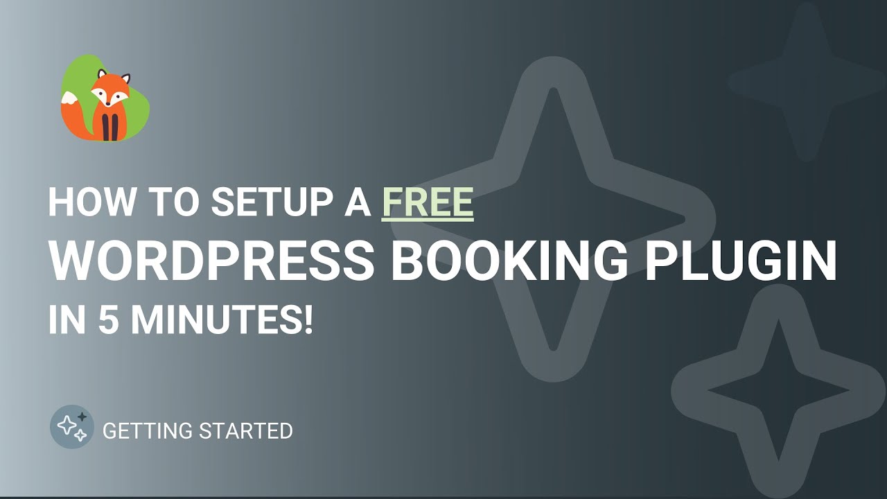 How To Setup A Free WordPress Booking Plugin In 5 Minutes Simply