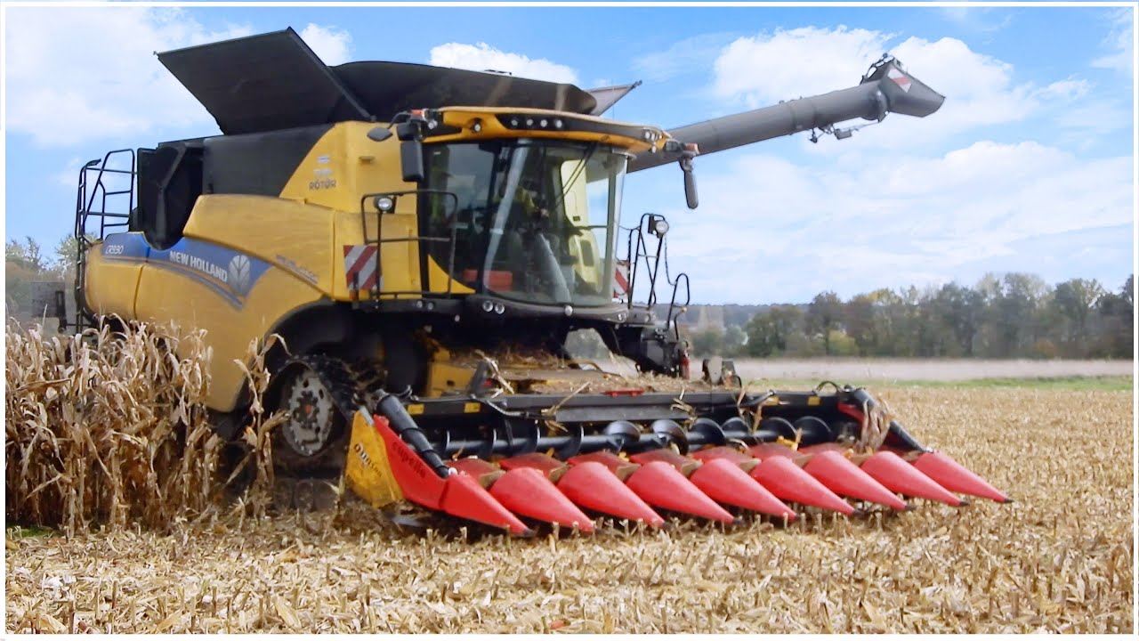 MOISSON DE MAÏS 2021 | New Holland CR 9.90