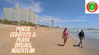 Punta Cerritos & Playa Brujas Mazatlán 4K Walking Tour