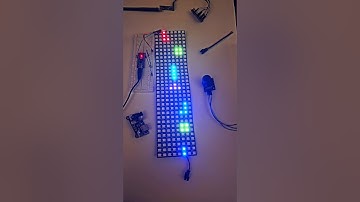 Arduino LED Tetris Animation #arduino #ledlights #mechatronics #tetris