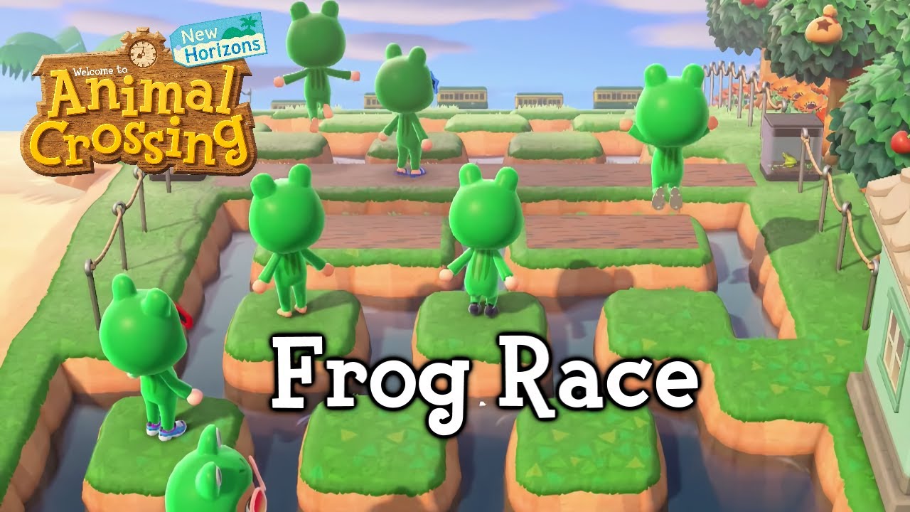 Frog Race - Animal Crossing: New Horizons - YouTube
