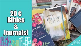 20 Cent Bibles & Journals | Come Thrift With Me  at Habitat For Humanity!