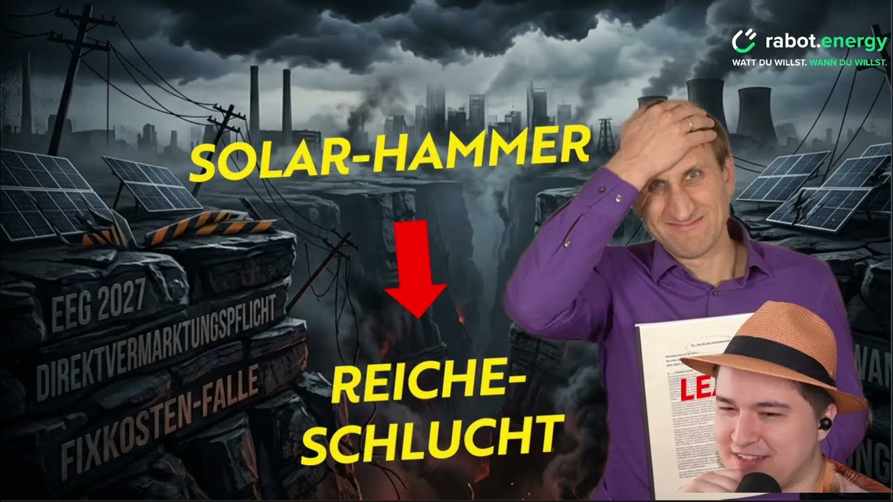 Die Reiche-Schlucht: Wie das neue EEG das Solar-Handwerk bedroht  #reaction @Michael Sterner
