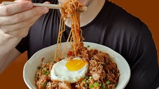 نودلز بالدجاج ألذ وأسهل طريقة  CHICKEN NOODLES