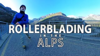 Ciclovia Alpe Adria Radweg on inline skates - Rollerblading in the Alps