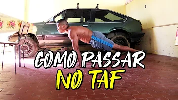 Como passar no TAF do Exército?