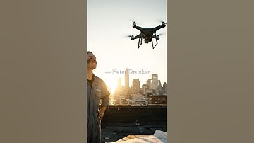 Peter Drucker — The best way to predict the future is to create it. #create #shorts