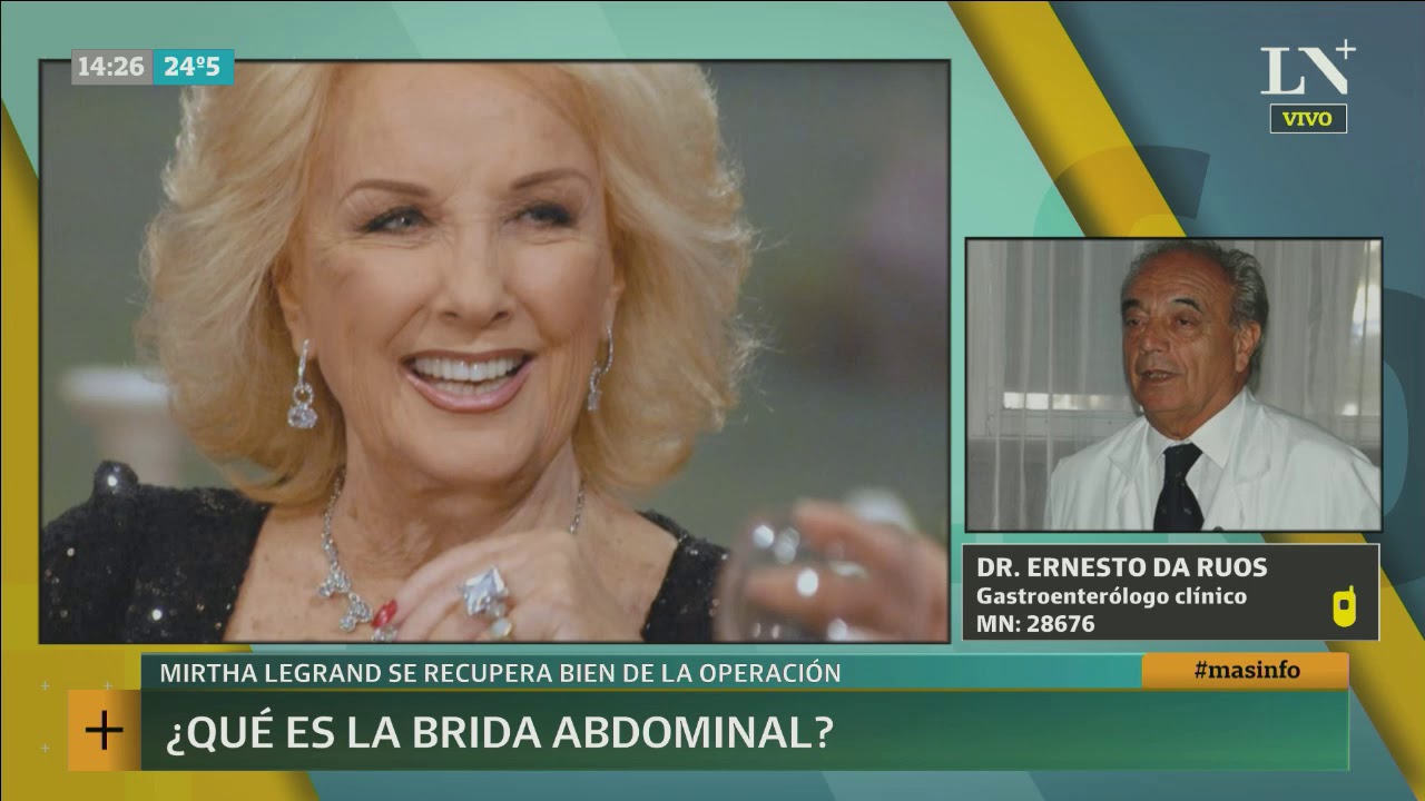 Mirtha Legrand se recupera bien de la operación y evoluciona favorablemente | +INFO por LN+