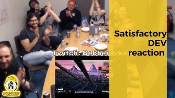 #SatisfactoryReact Satisfactory Coffee Stain devs AMAZING REACTION to my big Factory