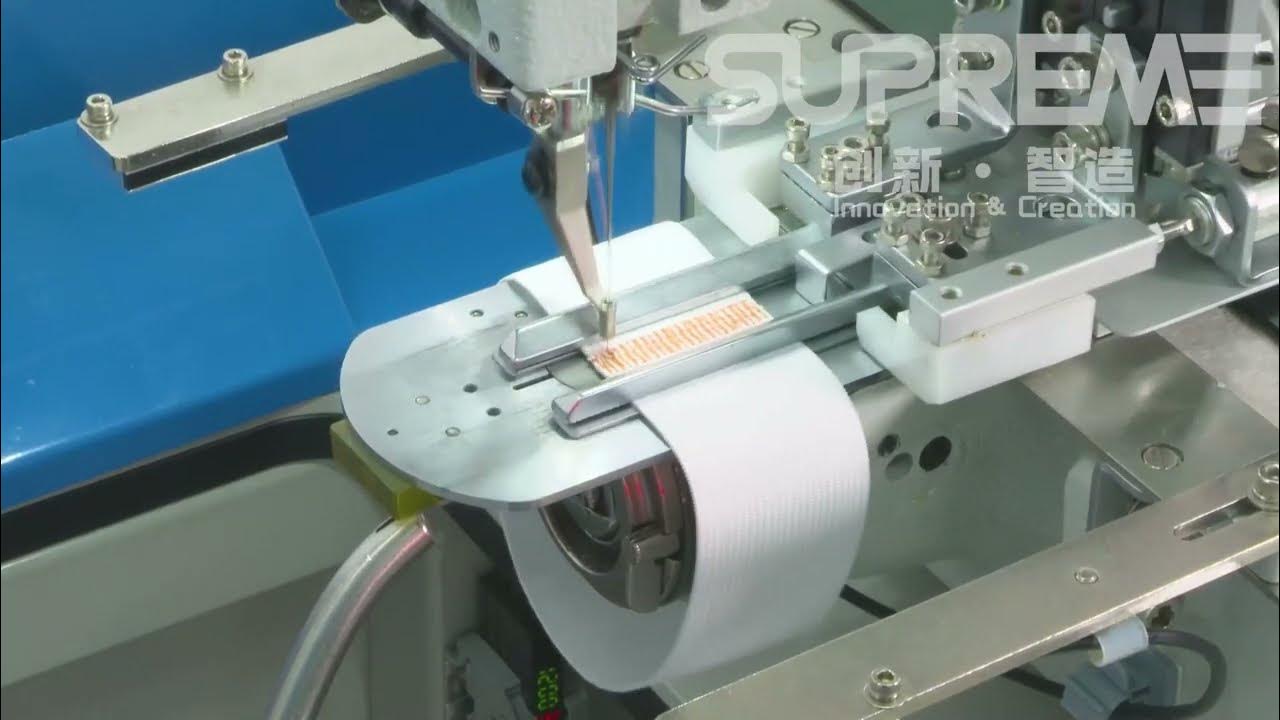 SPF1105DDouble head elastic stitching machine YouTube