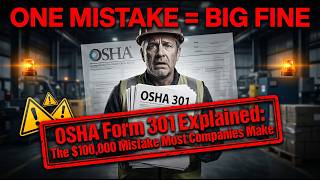 OSHA Form 301 Explained: The $100,000 Mistake Most Companies Make