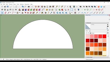 Sketchup Arc tool (smooth arc)