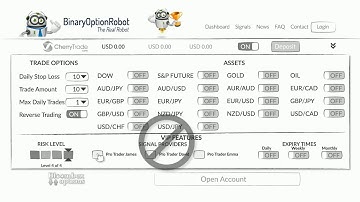 Advantages Binary Option Robot VIP account