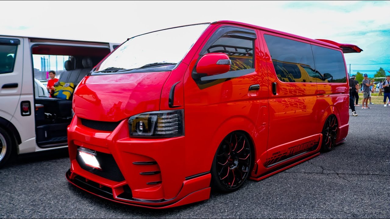 HD)CRS ESSEX HIACE 200 modified - SBM2018 - YouTube