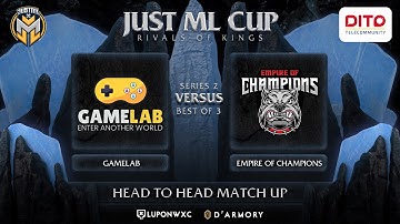 Full Game: Gamelab vs Empire of Champions Game 1 Just ML Cup Groupstage | Mobile Legends