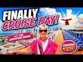 First day of our Trans Atlantic cruise