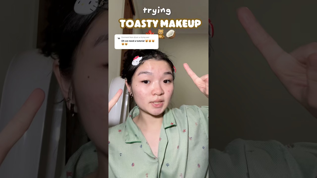 TOASTY MAKEUP TUTORIAL 🐻 