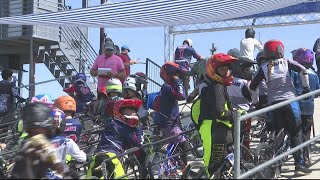 Professional and youth riders compete in BMX State Finals