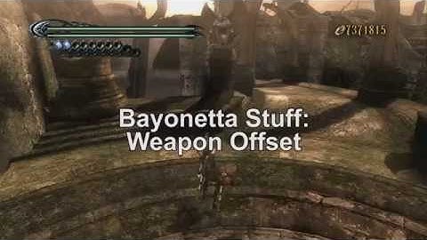 Bayonetta Stuff: Weapon Offset