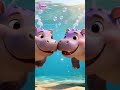 La canción del hipopótamo -  Little Hippo’s Fun Day | Nursery Rhymes for Kids | Galatta Kids| Shorts