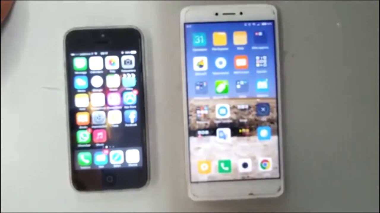 Redmi Note 5 Vs Iphone