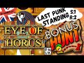 Last PUNK Standing - Series 1 Round 2 - Eye Of Horus Bonus Hunt   PUNK Slots 2024