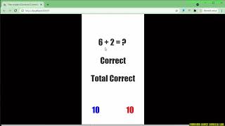 【Construct 2】printing the buttons Kids Addition Game